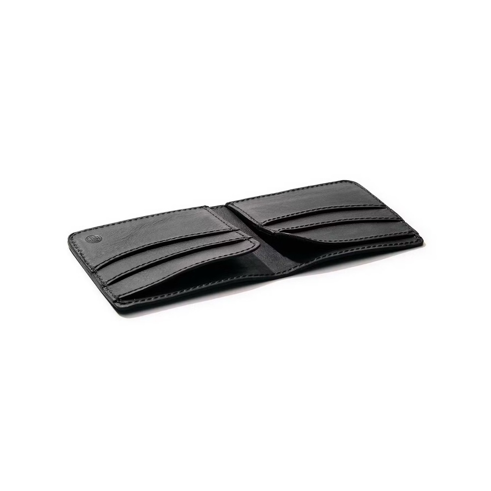 Flint and Tinder (Huckberry) Black Leather Wallet - Picture 4 of 11